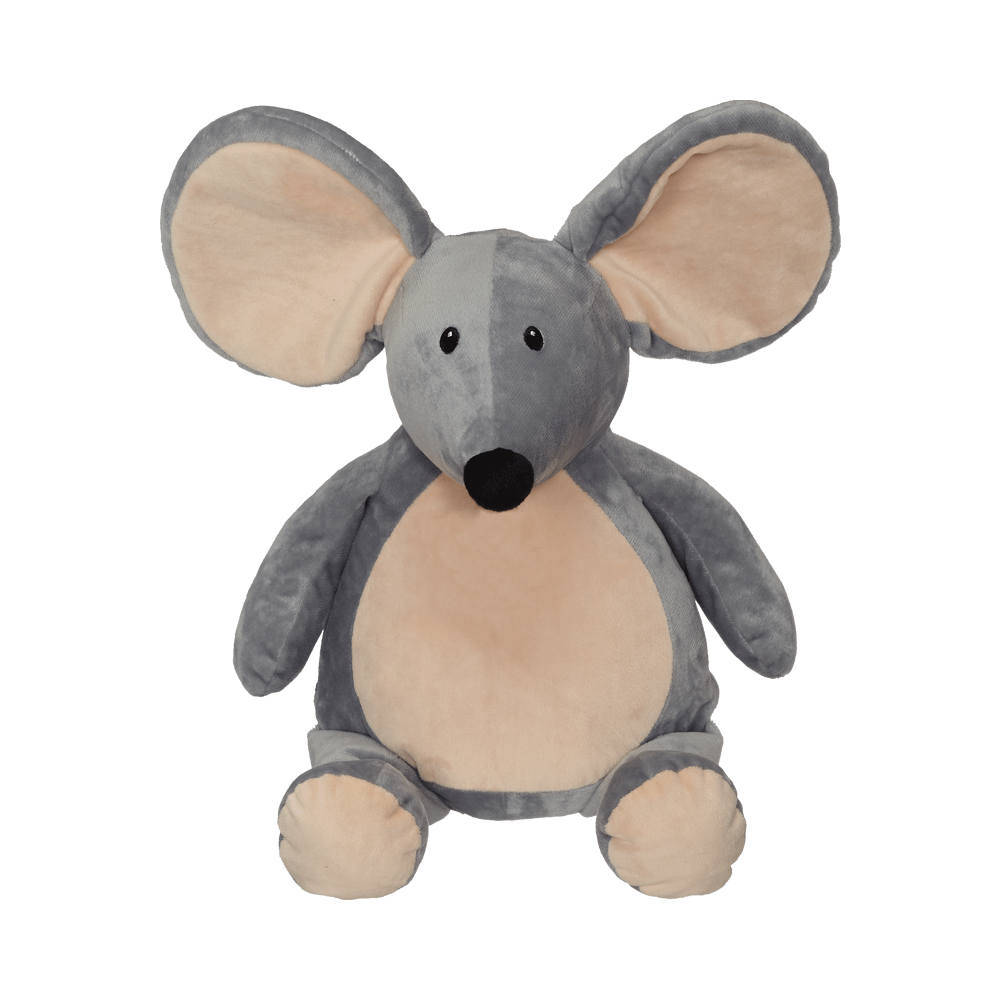 Kuscheltier Maverick Maus mit Namen bestickbar