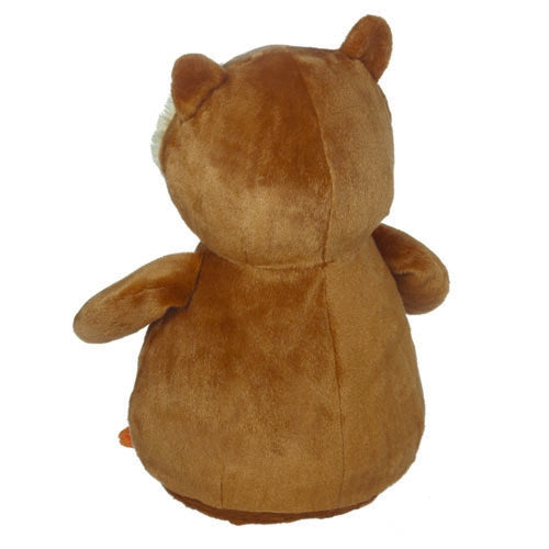 Kuscheltier Eule mit Namen bestickbar