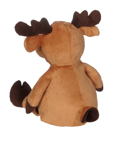 Kuscheltier Rentier mit Namen bestickbar