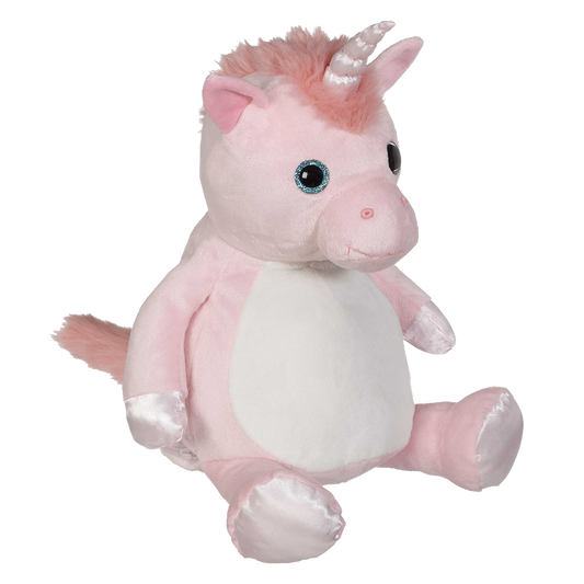 Kuscheltier Einhorn mit Namen bestickbar