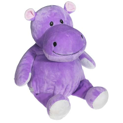 Kuscheltier Nilpferd mit Namen bestickbar