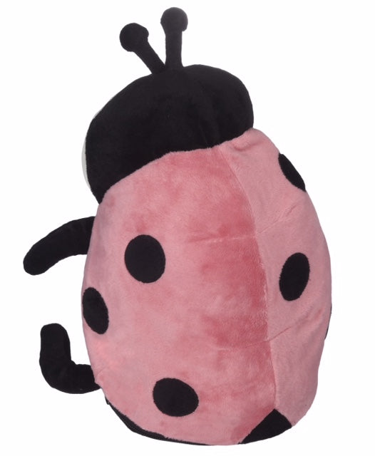 Kuscheltier Marienkäfer mit Namen bestickbar
