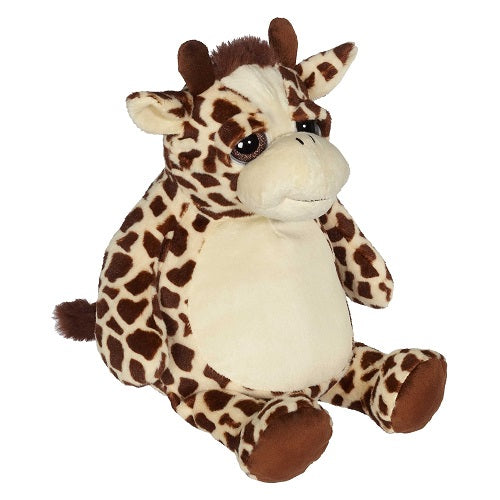 Kuscheltier Giraffe mit Namen bestickbar