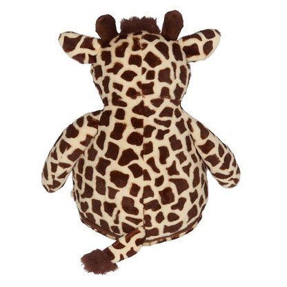 Kuscheltier Giraffe mit Namen bestickbar