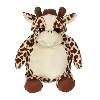 Kuscheltier Giraffe mit Namen bestickbar