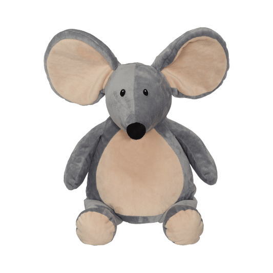 Kuscheltier Maverick Maus mit Namen bestickbar