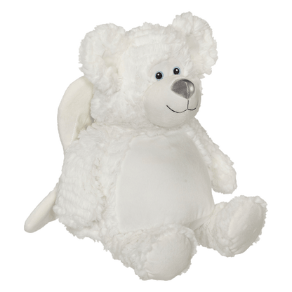 Kuscheltier Bobby Engel Bär mit Namen bestickbar