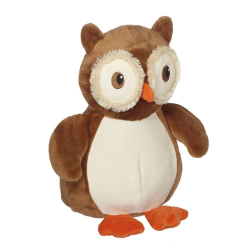 Kuscheltier Eule mit Namen bestickbar