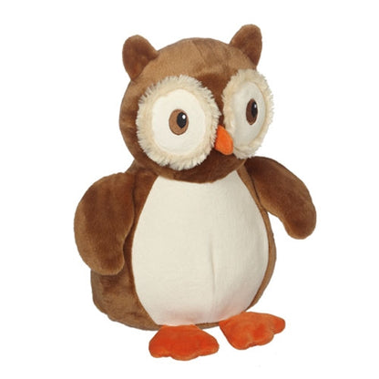 Kuscheltier Eule mit Namen bestickbar