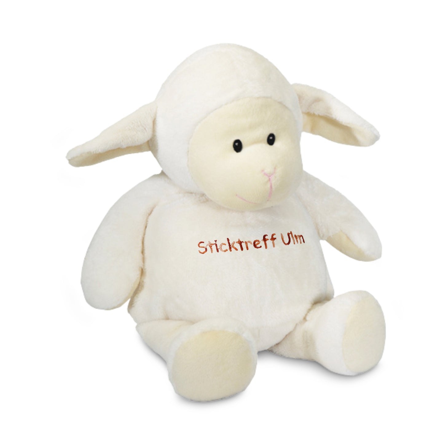 Kuscheltier Schaf mit Namen bestickbar
