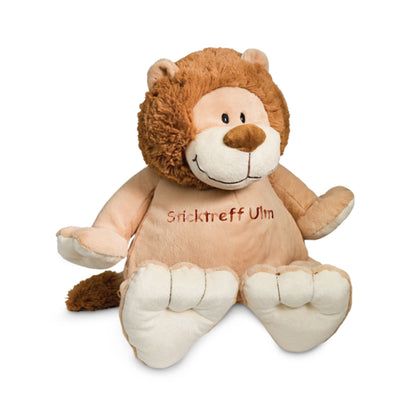 Kuscheltier Löwe mit Namen bestickbar