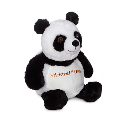 Kuscheltier Pandabär mit Namen bestickbar