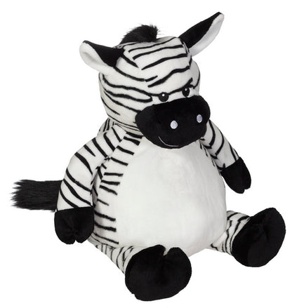 Kuscheltier Zebra mit Namen bestickbar