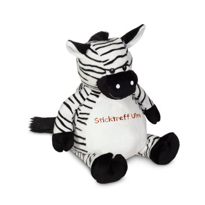 Kuscheltier Zebra mit Namen bestickbar