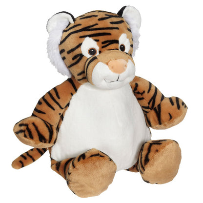 Kuscheltier Tiger mit Namen bestickbar