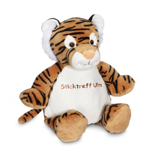Kuscheltier Tiger mit Namen bestickbar