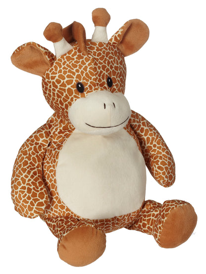 Kuscheltier Giraffe mit Namen bestickbar