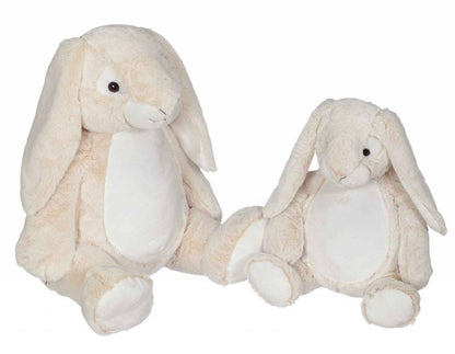 Kuscheltier Hase mit Namen bestickbar